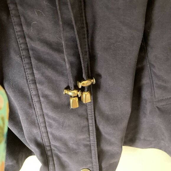 Dumas Imports Anorak Dark Navy Blue Brown Jacket -NO  Liner - Picture 11 of 12